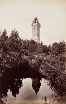 Wallace Monument, Stirling, 1860-1880. Creator: James Valentine