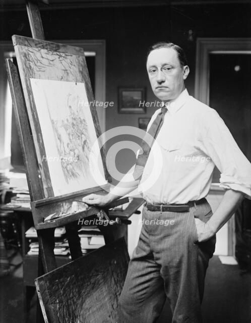 Wallace Morgan, 1913. Creator: Bain News Service.