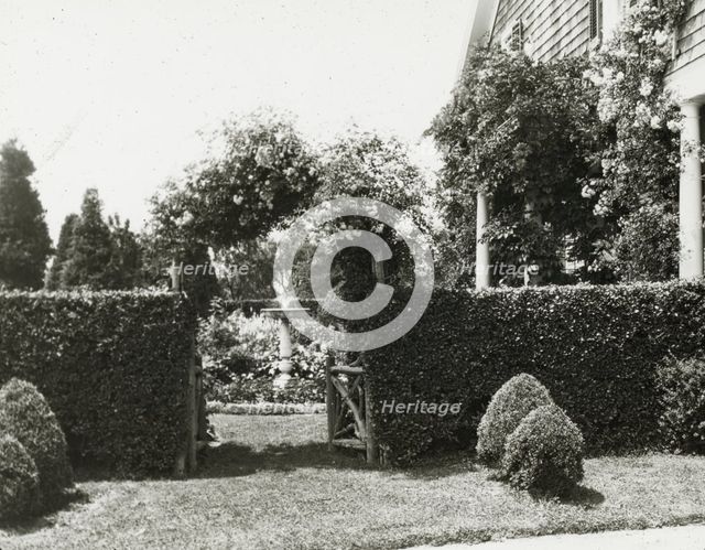 Wallace Reid house, East Hampton, New York, c1915. Creator: Frances Benjamin Johnston.
