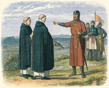 Wallace rejects the English proposals 1297 (1864). Artist: James William Edmund Doyle