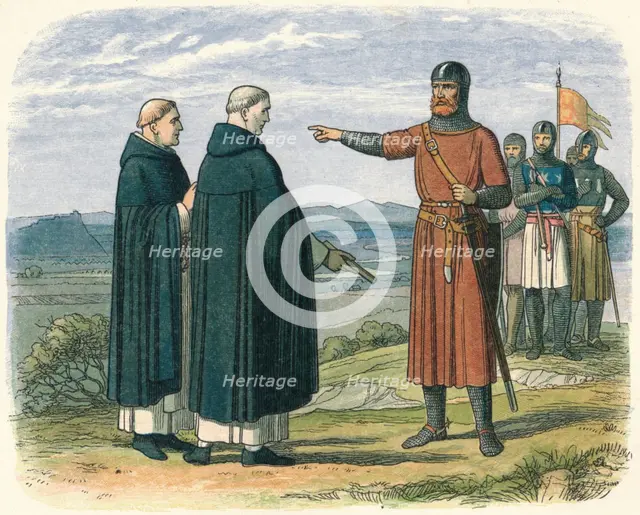 'Wallace rejects the English proposals', 1297 (1864). Artist: James William Edmund Doyle.