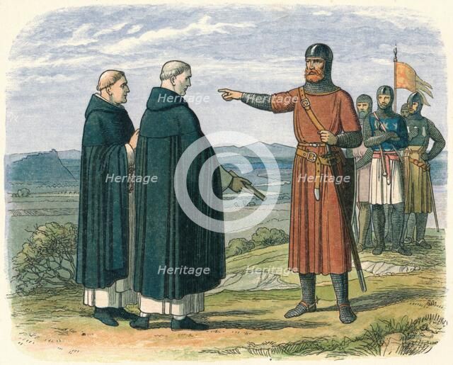 'Wallace rejects the English proposals', 1297 (1864). Artist: James William Edmund Doyle.