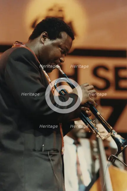 Wallace Roney, Maastricht Jazz Mecca, Netherlands, 1992. Creator: Brian Foskett.
