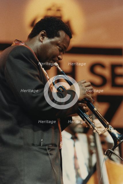 Wallace Roney, Maastricht Jazz Mecca, Netherlands, 1992. Creator: Brian Foskett.