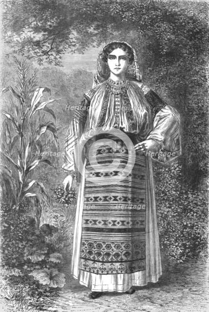 'Wallachian Peasant-Women; A Visit to the Danubian Principalities', 1875. Creator: Unknown.
