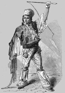 Wallachian Postilion; A Visit to the Danubian Principalities 1875. Creator: Nelson Boyd