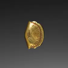 Wallet Bead, 1540-1296 BC. Creator: Unknown