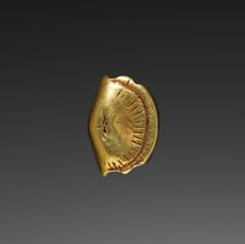 Wallet Bead, 1540-1296 BC. Creator: Unknown