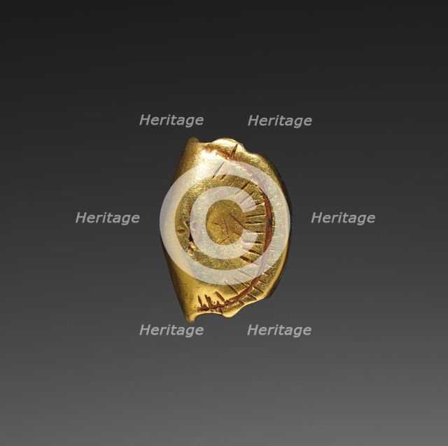 Wallet Bead, 1540-1296 BC. Creator: Unknown.