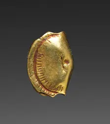 Wallet Bead, 1540-1296 BC. Creator: Unknown
