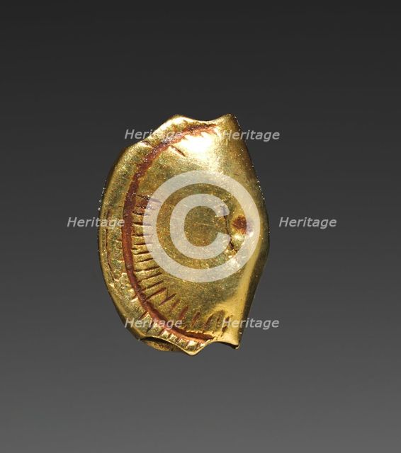 Wallet Bead, 1540-1296 BC. Creator: Unknown.