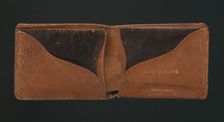 Wallet belonging to Harry T. Moore, early to mid 20th century. Creator: Unknown