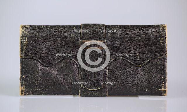 Wallet, French, 1860-69. Creator: Unknown.