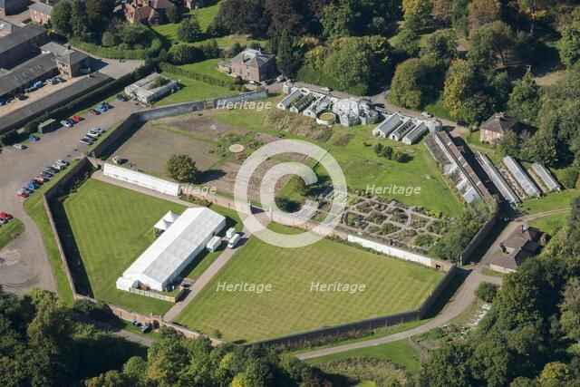 Walled garden, Luton Hoo, Bedfordshire, c2015. Artist: Damian Grady.