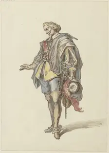 Wallenstein costume, c1820-1850. Creator: Ferdinand Fellner