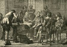 Wallenstein and Tilly Holding a Council of War, 1626 (1890). Creator: Unknown