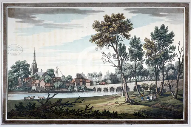 Wallingford, Berkshire, 1790. Artist: Joseph Constantine Stadler