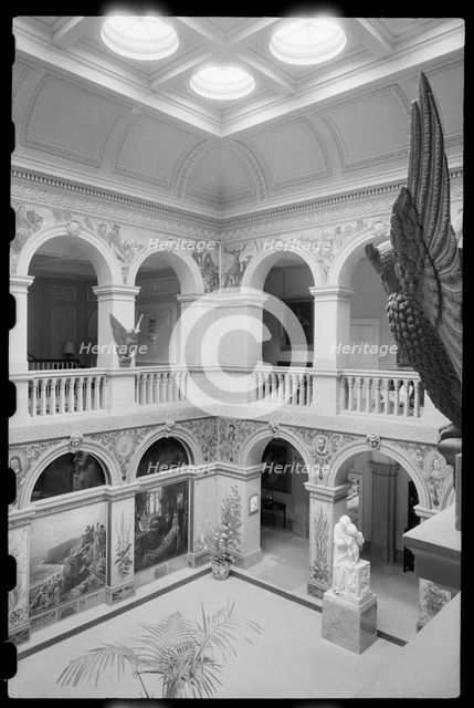 Wallington Hall, near Cambo, Northumberland, c1968-c1980. Creator: Ursula Clark.