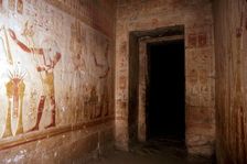 Wallpaintings, Temple of Sethos I, Abydos, Egypt, 19th Dynasty, c1280 BC