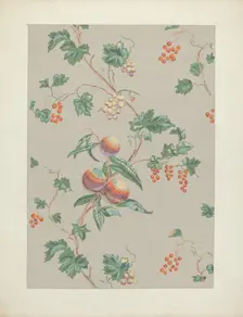 Wallpaper, 1935/1942. Creator: Margaret Knapp