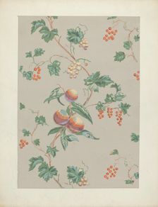 Wallpaper, 1935/1942. Creator: Margaret Knapp
