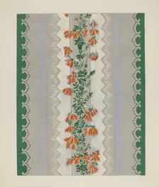Wallpaper, 1935/1942. Creator: Mina Lowry