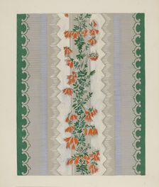 Wallpaper, 1935/1942. Creator: Mina Lowry