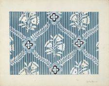 Wallpaper, 1935/1942. Creator: N. Rathovich