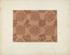 Wallpaper, 1935/1942. Creator: A. Menendez