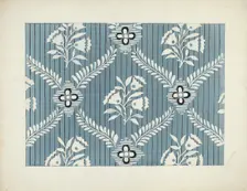 Wallpaper, 1935/1942. Creator: Joseph L. Boyd