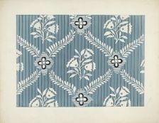 Wallpaper, 1935/1942. Creator: Joseph L. Boyd