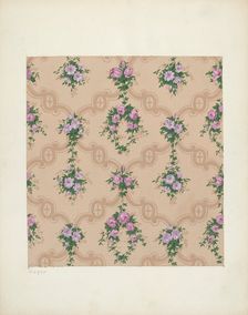 Wallpaper, 1935/1942. Creator: Lee Hager