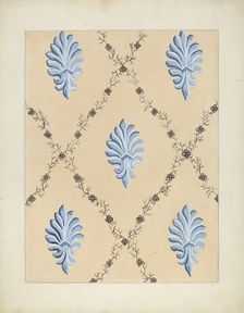 Wallpaper, 1935/1942. Creator: Paul Farkas