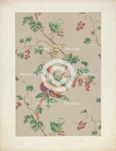 Wallpaper, 1935/1942. Creator: Selma Sandler.