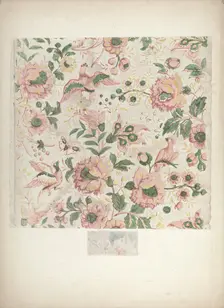 Wallpaper, 1935/1942. Creator: Unknown