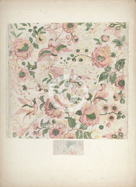 Wallpaper, 1935/1942. Creator: Unknown.