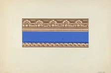 Wallpaper Border, 1935/1942. Creator: Arsen Maralian