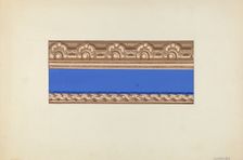 Wallpaper Border, 1935/1942. Creator: Arsen Maralian