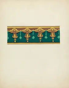 Wallpaper Border, 1935/1942. Creator: John Garay