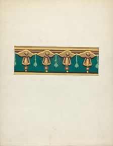 Wallpaper Border, 1935/1942. Creator: John Garay
