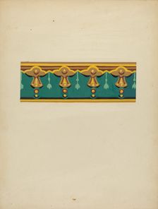 Wallpaper Border, 1935/1942. Creator: John Garay
