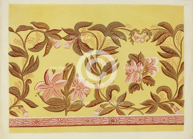 Wallpaper Border, 1935/1942. Creator: Lee Hager.