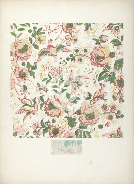 Wallpaper, c. 1949. Creator: Unknown.