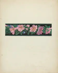 Wallpaper, c. 1939. Creator: Gilbert Sackerman