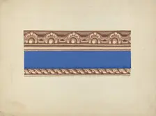 Wallpaper, c. 1939. Creator: Unknown