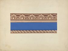 Wallpaper, c. 1939. Creator: Unknown