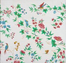 Wallpaper Fragment: "Depose au Tribunal de Commerce", Paris, 1815/25. Creator: Unknown