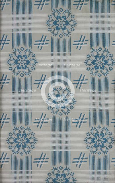 Wallpaper Fragment, Paris, 1820. Creator: Dauptain et Soeur.