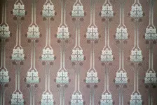 Wallpaper, House of the Quakers, 50 Sq. Ambiorix, 1899, (c2014-2017). Artist: Alan John Ainsworth