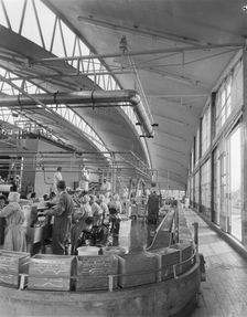 Wall's Ice Cream Factory, Gloucester, Gloucestershire, 13/06/1961. Creator: John Laing plc